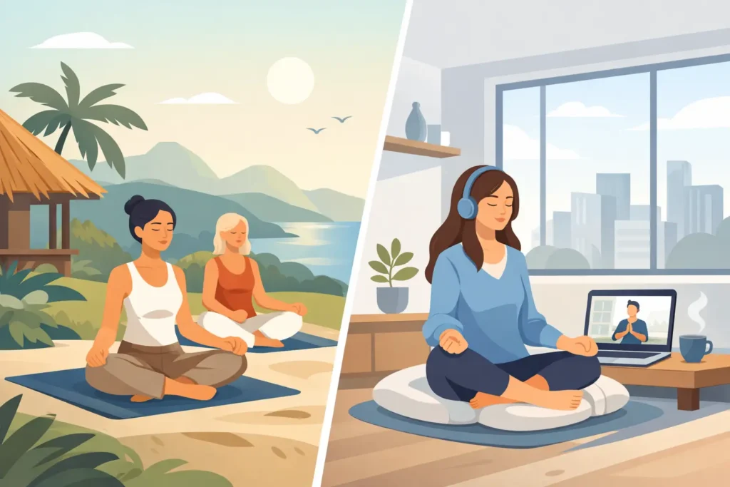 Retreat or Online Breathwork Training?
