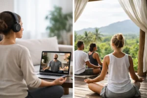 Online Breathwork Course Versus Retreat