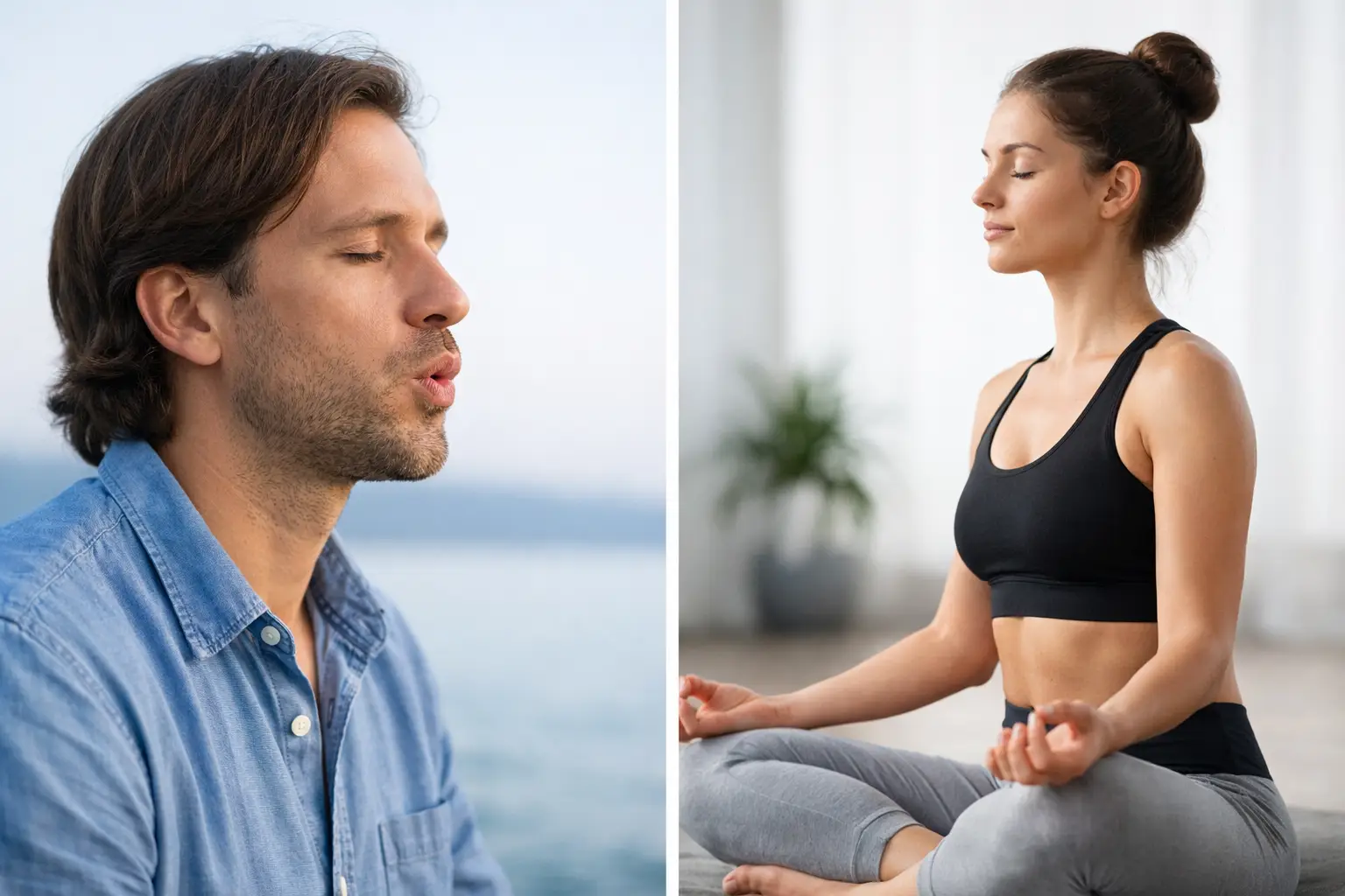 Circular Breathing Versus Box Breathing Compared